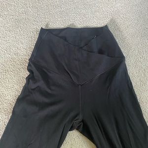 Aerie Real me high waisted crossover flare leggings